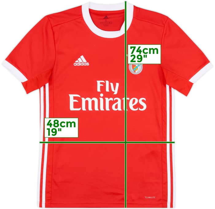 2019-20 Benfica Home Shirt - 8/10 - (S)
