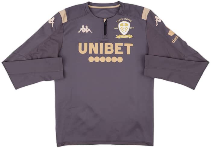 2019-20 Leeds Kappa 1/4 Zip Drill Top - 5/10 - (S)