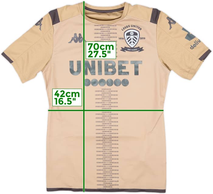 2019-20 Leeds United Kappa Centenary Training Shirt - 4/10 - (S)