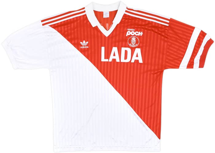 1990-91 Monaco Home Shirt - 8/10 - (XL/XXL)