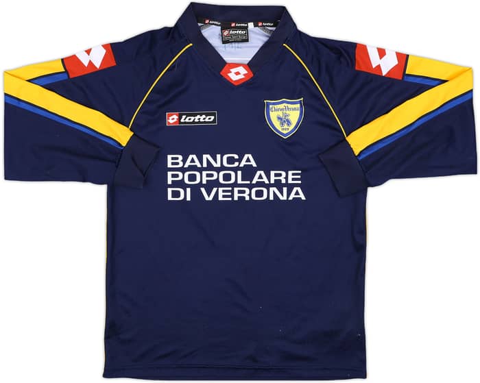 2006-07 Chievo Verona Lotto Training L/S Shirt - 7/10 - (M)