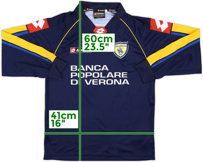 2006-07 Chievo Verona Lotto Training L/S Shirt - 7/10 - (M)