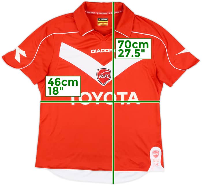 2008-09 Valenciennes Home Shirt - 8/10 - (XS)