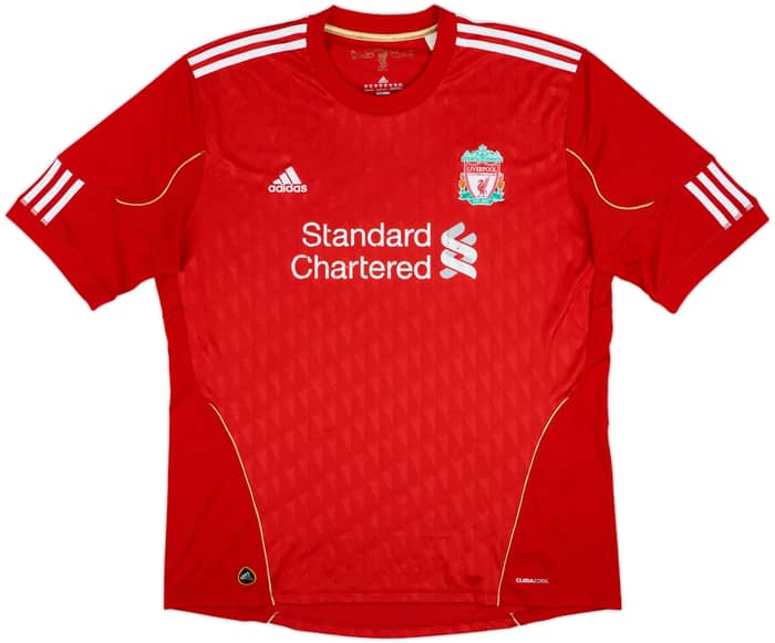 2010-12 Liverpool Home Shirt Suarez #7 - 6/10 - (XXL)