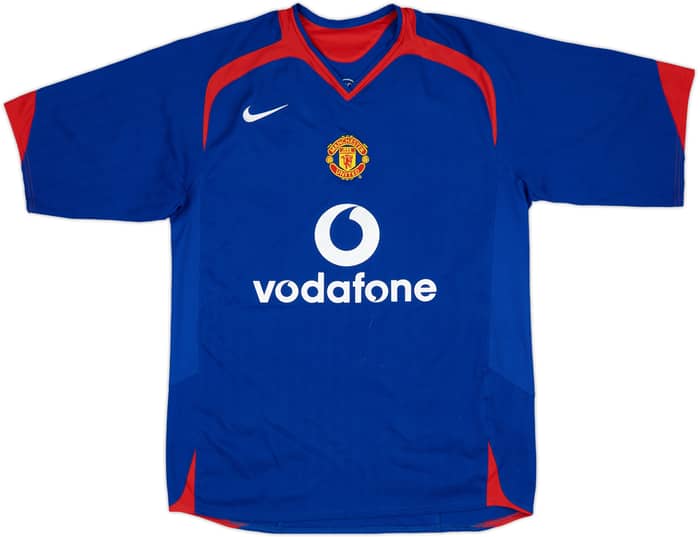 2005-06 Manchester United Away Shirt Smith #14 - 7/10 - (M)