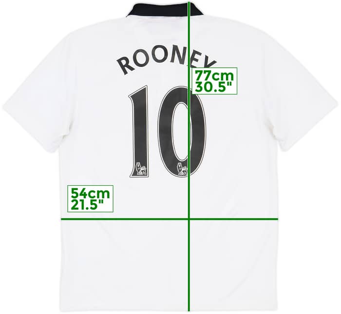 2014-15 Manchester United Away Shirt Rooney #10 - 8/10 - (L)