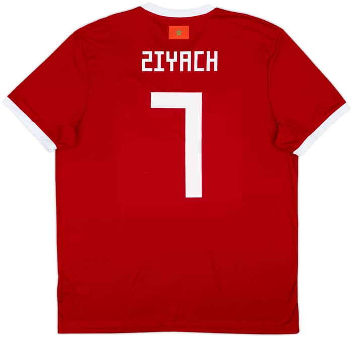 2018-19 Morocco Home Shirt Ziyech #7 - 9/10 - (XL)