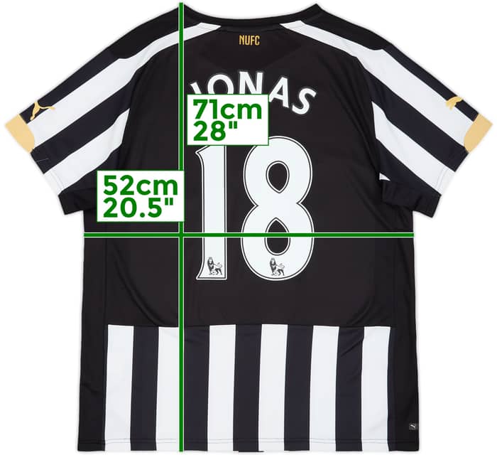 2014-15 Newcastle Home Shirt Jonas #18 - 9/10 - (S)