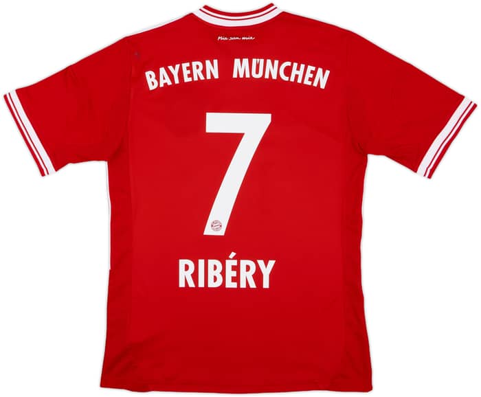2013-14 Bayern Munich Home Shirt Ribery #7 - 7/10 - (XL.Boys)
