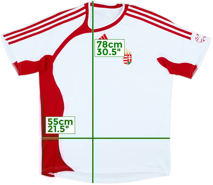 2007-08 Hungary adidas Training Shirt - 8/10 - (L)