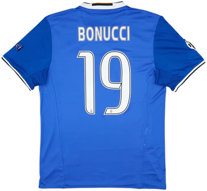 2016-17 Juventus Away Shirt Bonucci #19 - 7/10 - (M)
