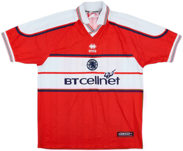 2000-01 Middlesbrough Home Shirt Boksic #11 - 8/10 - (L)