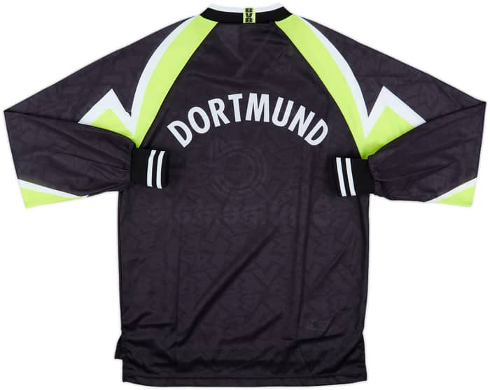 1995-96 Borussia Dortmund Away L/S Shirt - 8/10 - (S)