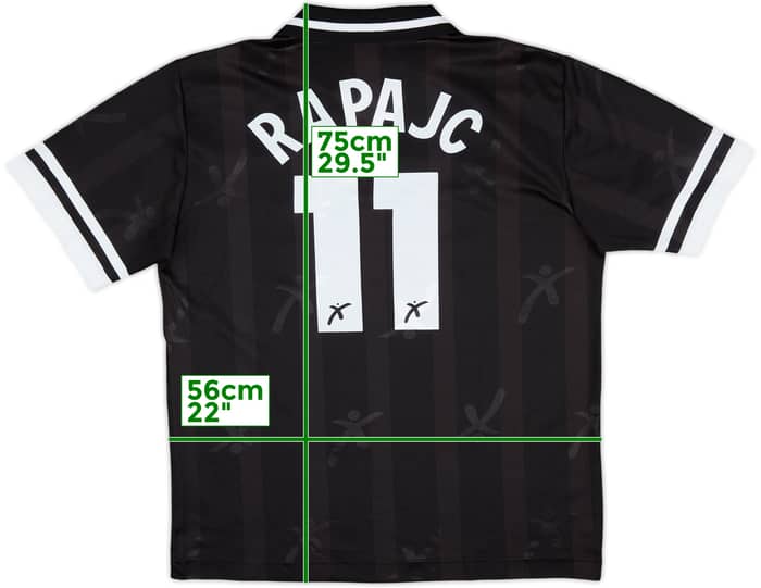 1996-97 Perugia Third Shirt Rapajc #11 - 7/10 - (XL)