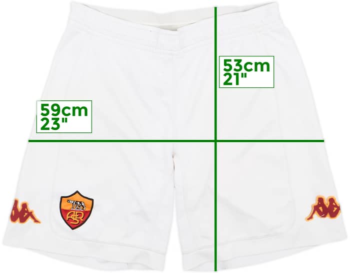 2001-02 Roma Home Shorts - 4/10 - (L)