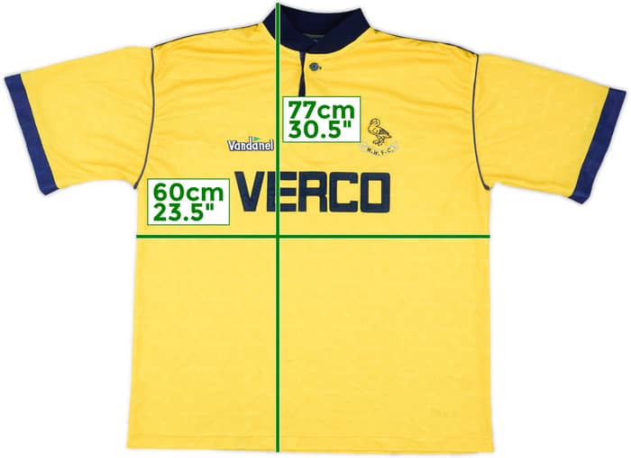 1994-95 Wycombe Wanderers Away Shirt #3 - 8/10 - (XL)