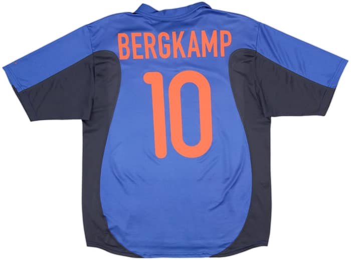 2000-02 Netherlands Away Shirt Bergkamp #10 - 8/10 - (M)
