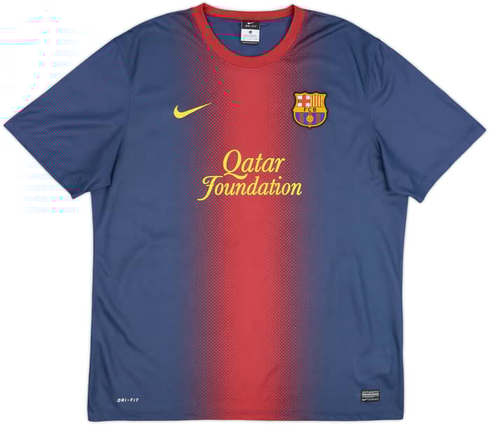 Camiseta de local básica del Barcelona 2012-13 Messi #10 - 9/10 - (XL)