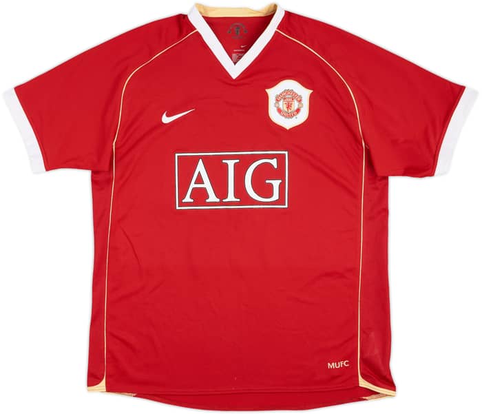 2006-07 Manchester United Home Shirt Ronaldo #7 - 5/10 - (L)