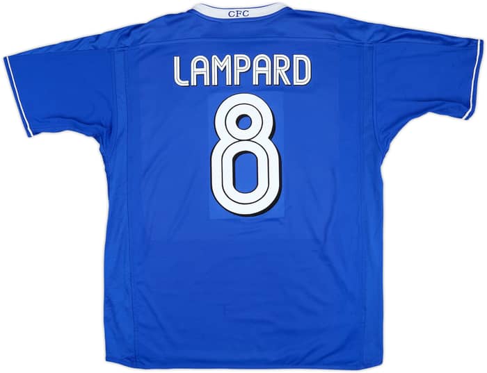 2003-05 Chelsea Home Shirt Lampard #8 - 6/10 - (L)
