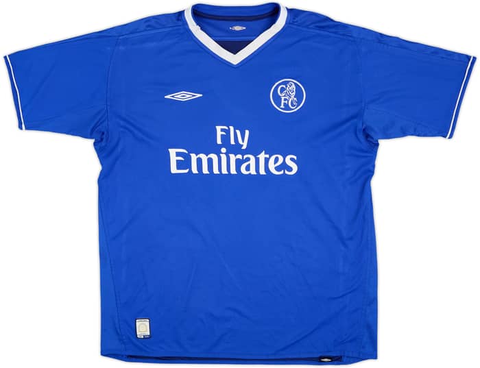 2003-05 Chelsea Home Shirt Lampard #8 - 6/10 - (L)