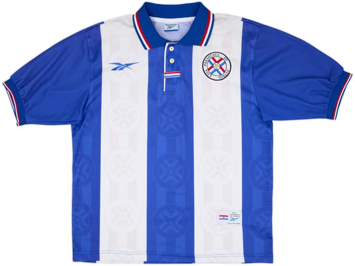 1998-99 Paraguay Third Shirt #11 - 8/10 - (L)
