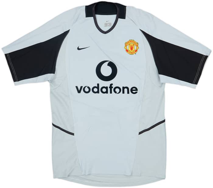 2002-04 Manchester United GK S/S Shirt Barthez #1 - 8/10 - (S)