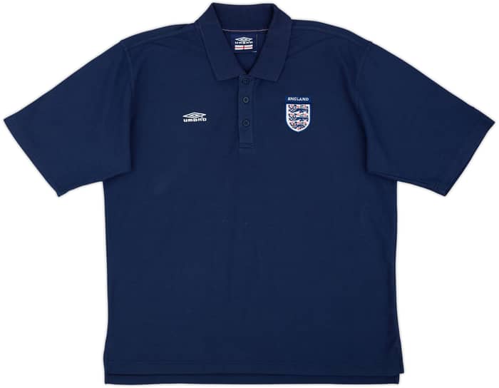 2002-04 England Umbro Polo Shirt - 9/10 - (L)