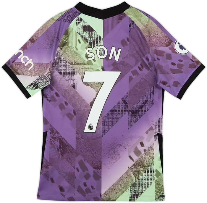 2021-22 Tottenham Third Shirt Son #7 - 8/10 - (S)