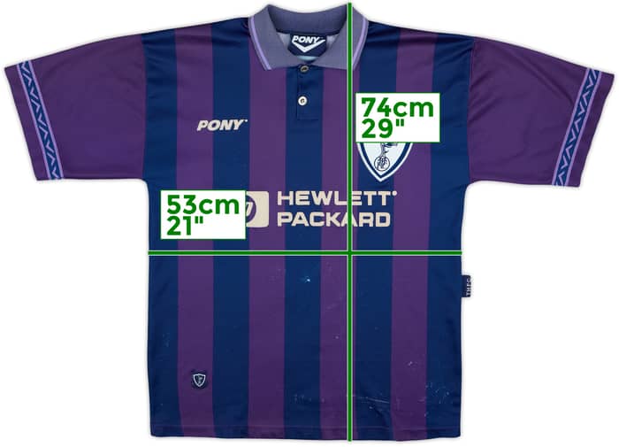 1995-97 Tottenham Away Shirt - 5/10 - (M)