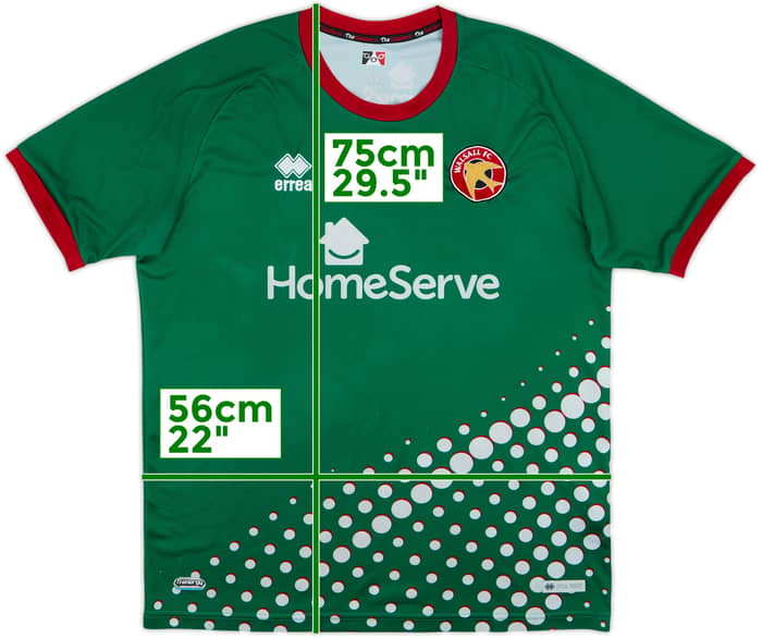 2021-22 Walsall Away Shirt - 8/10 - (XL)