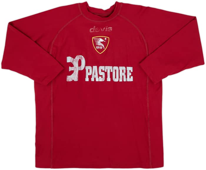2004-05 Salernitana Youth Home L/S Shirt #4 - 5/10 - (L)