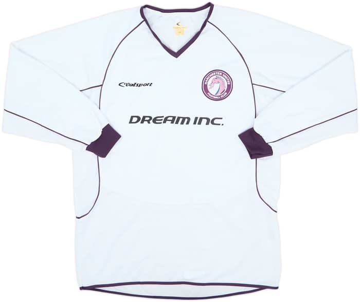 2004-05 Harchester United Away L/S Shirt - 6/10 - (L)
