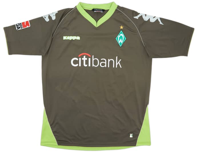 2007-08 Werder Bremen Away Shirt Jensen #20 - 6/10 - (XXL)