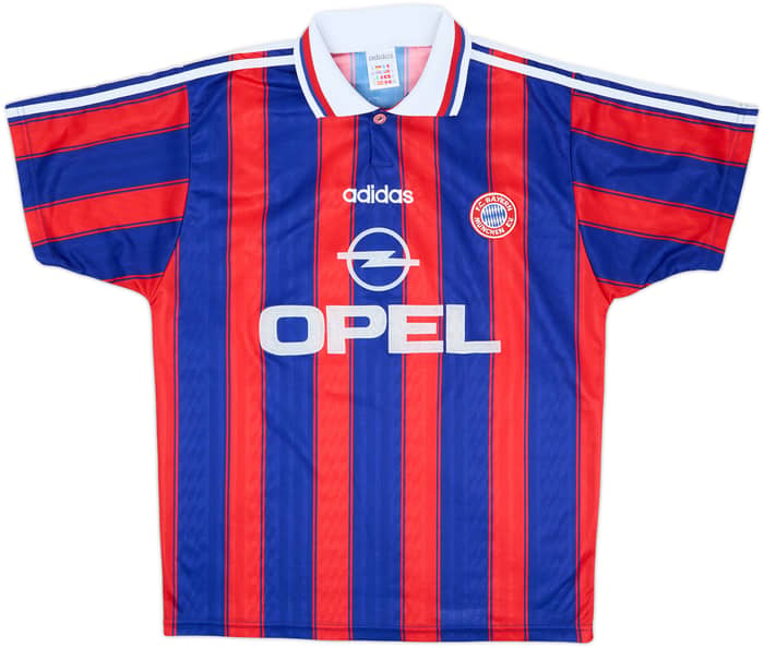 1995-97 Bayern Munich Home Shirt Sforza #14 - 8/10 - (M)