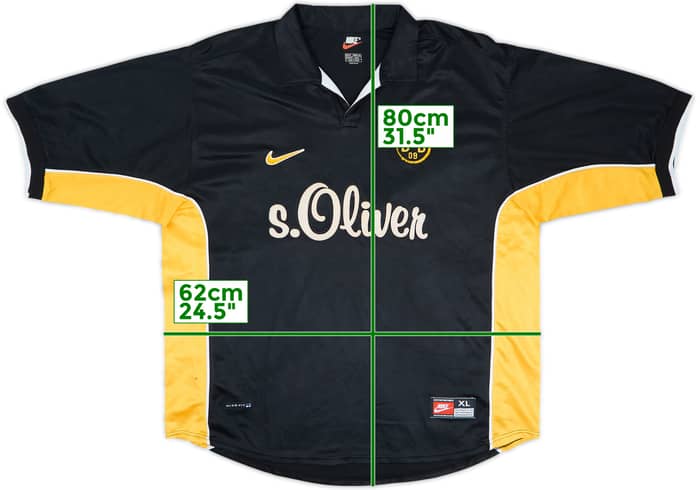1998-00 Borussia Dortmund Away Shirt - 7/10 - (XL)