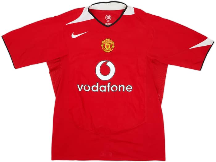 2004-06 Manchester United Home Shirt Rooney #8 - 8/10 - (L)