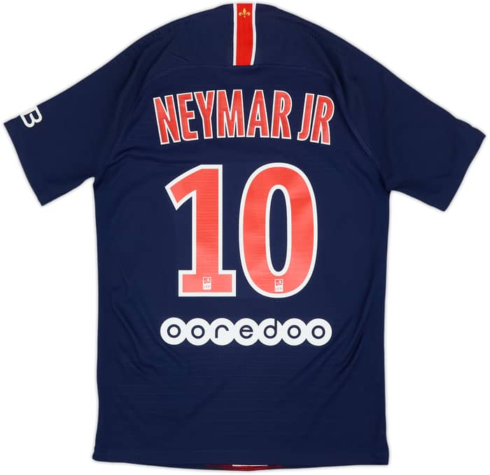 2018-19 Paris Saint-Germain Authentic Home Shirt Neymar Jr #10 - 7/10 - (S)