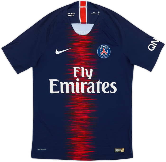 2018-19 Paris Saint-Germain Authentic Home Shirt Neymar Jr #10 - 7/10 - (S)