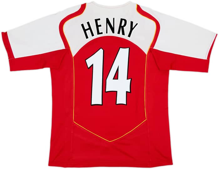 2004-05 Arsenal Home Shirt Henry #14 - 9/10 - (M)
