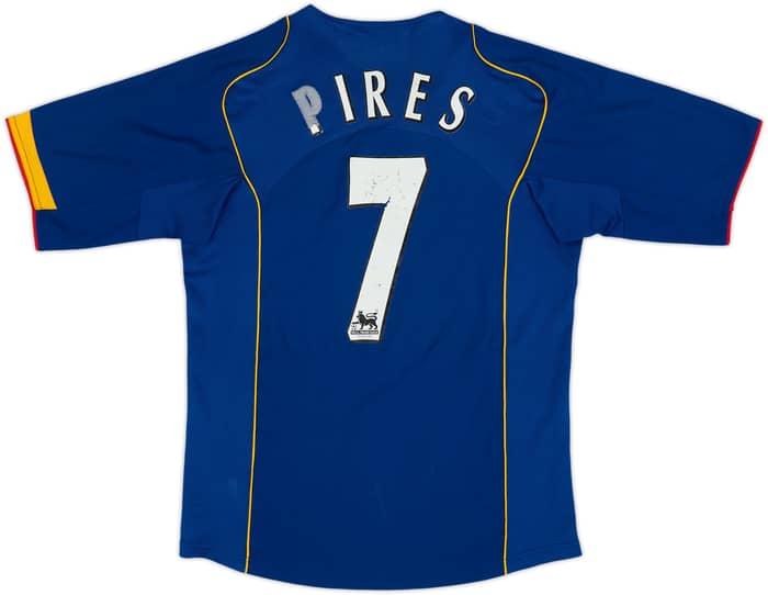 2004-06 Arsenal Away Shirt Pires #7 - 4/10 - (S)