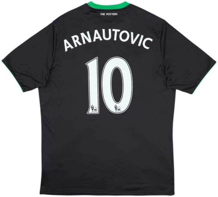2015-16 Stoke City Away Shirt Arnautovic #10 - 7/10 - (L)