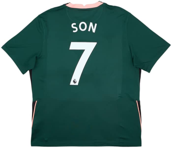2020-21 Tottenham Away Shirt Son #7 - 8/10 - (XL)