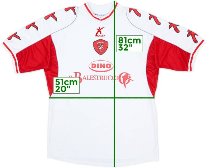 2000-01 Perugia Away Shirt - 6/10 - (XL)