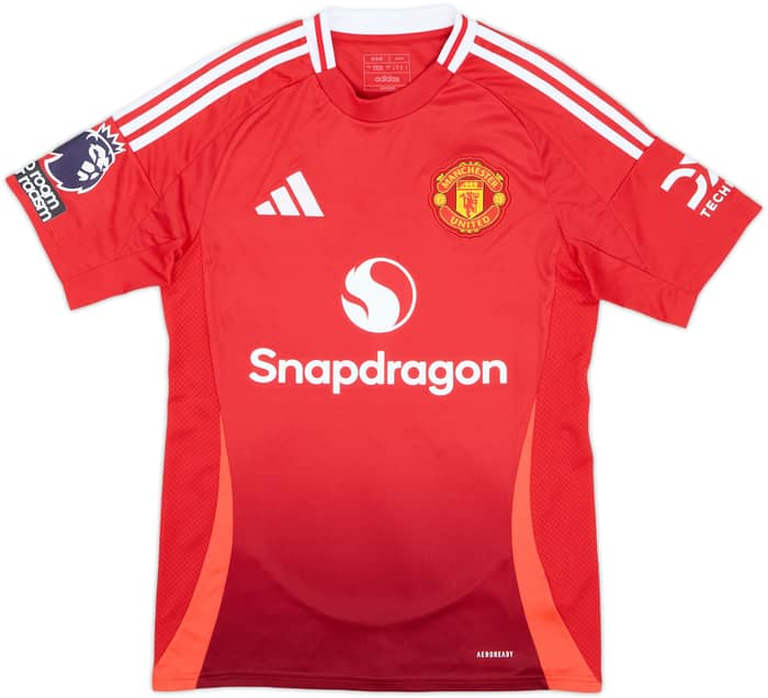 2024-25 Manchester United Home Shirt Garnacho #17 - 9/10 - (S)