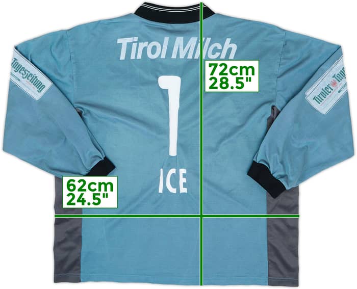 2000-01 Tirol Innsbruck GK Shirt Ice #1 - 4/10 - (XL)