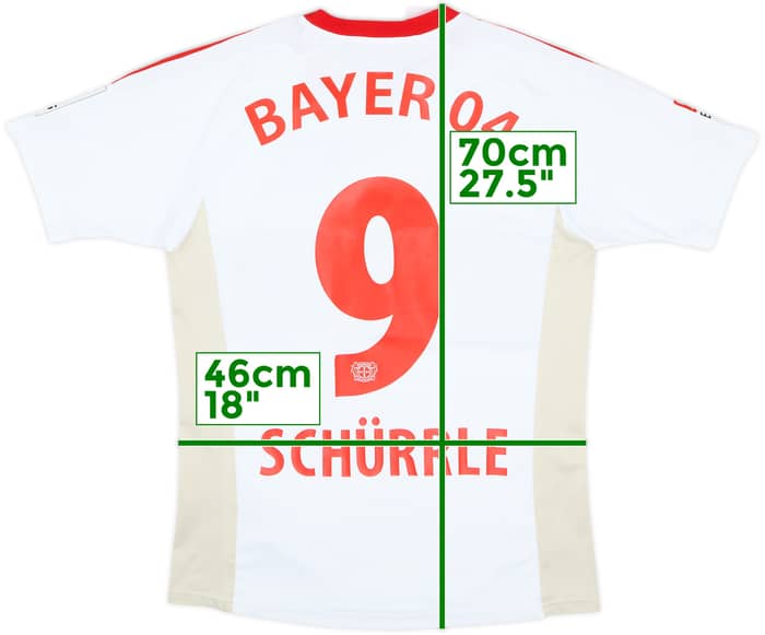 2011-12 Bayer Leverkusen Away Shirt Schurrle #9 - 9/10 - (XL.Boys)