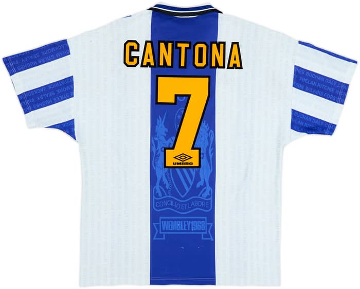 1994-96 Manchester United Third Shirt Cantona #7 - 5/10 - (XL)