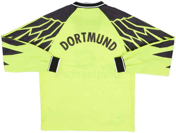 1994-95 Borussia Dortmund Home L/S Shirt - 8/10 - (M)