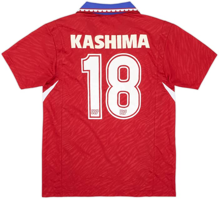 1992 Kashima Antlers Home Shirt #18 - 6/10 - (L)